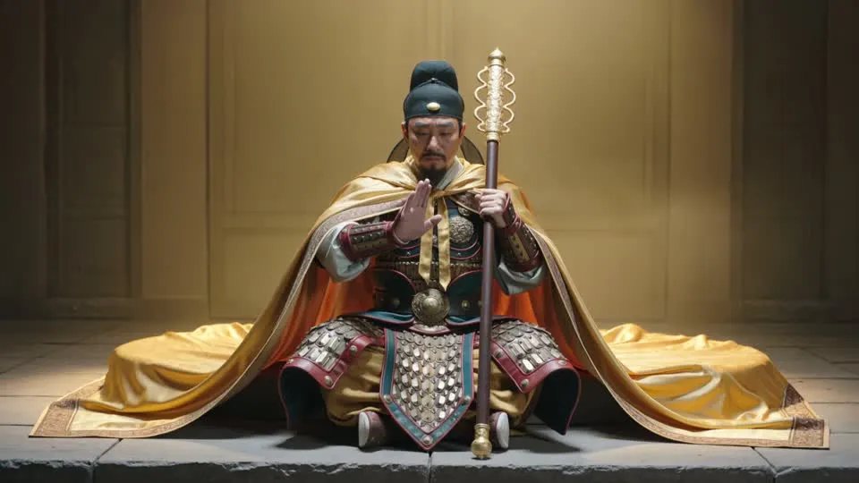 General Wang Wen, Tai Sui of the Ding-Chou year